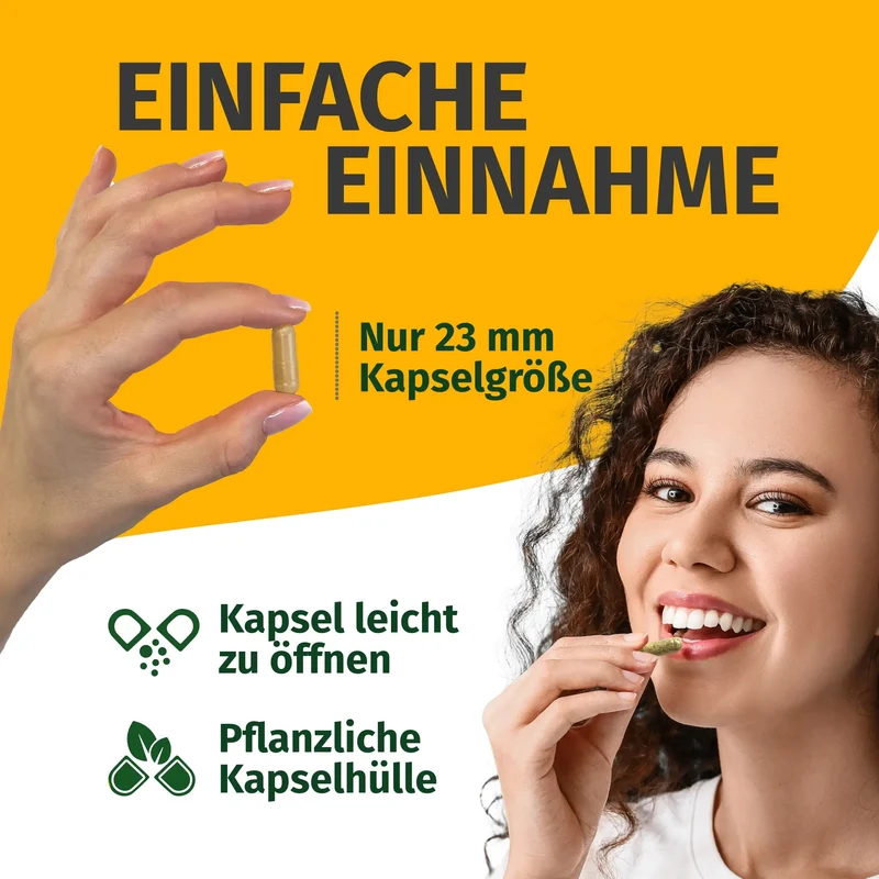 Spermidin Kapseln • 1,6 mg • aus Weizenkeim