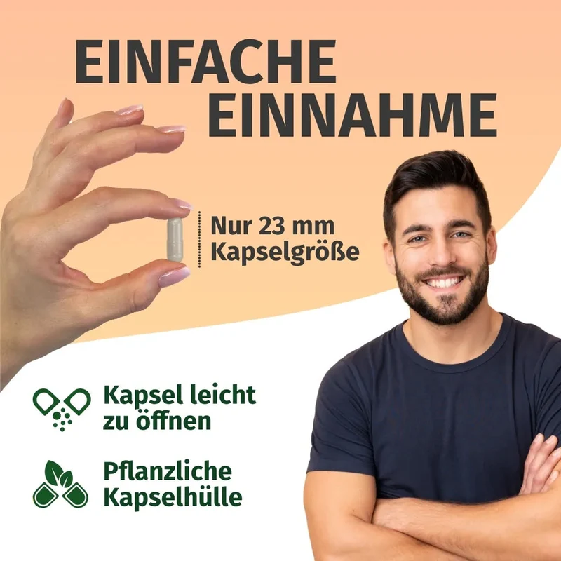 Hericium (Löwenmähne) Kapseln • 2.100 mg • 630 mg Polysaccharide