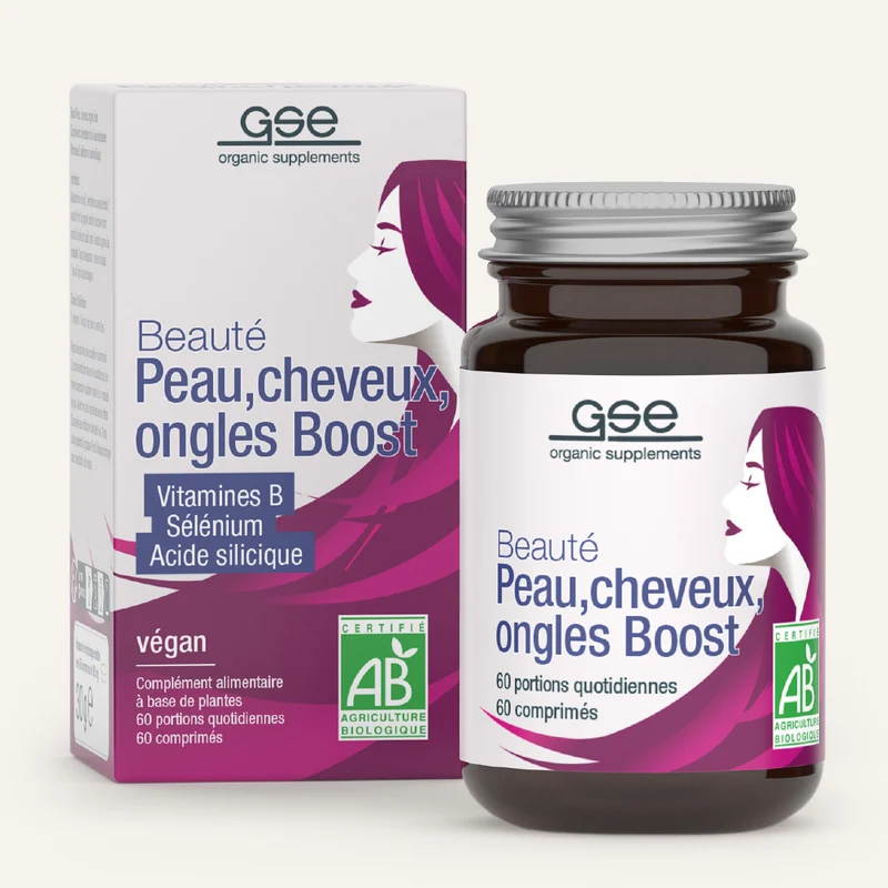 Beauté peau, cheveux, ongles Boost (bio)