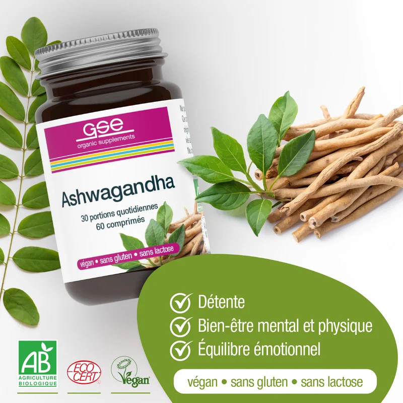 Ashwagandha (biologique)