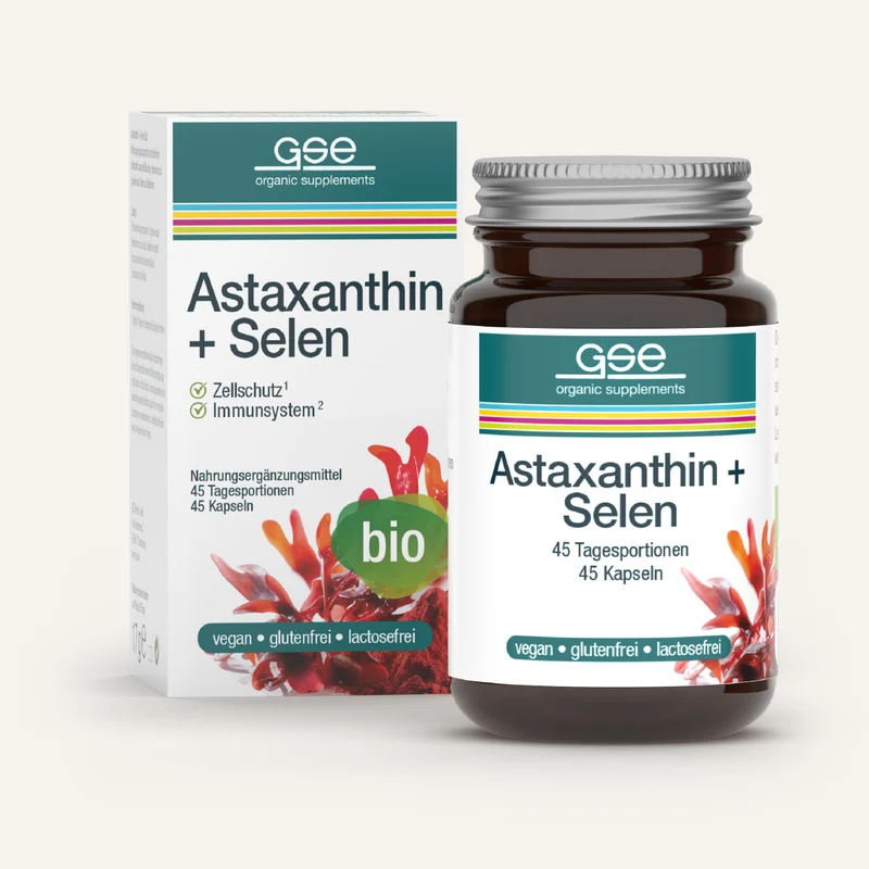Astaxanthine + sélénium (bio)