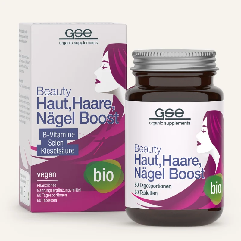 Beauté peau, cheveux, ongles Boost (bio)