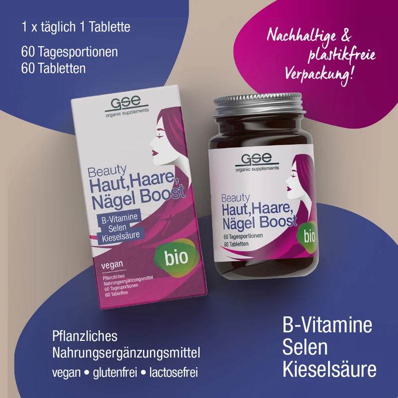 Beauté peau, cheveux, ongles Boost (bio)