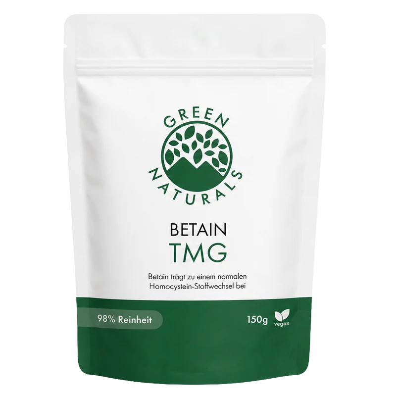 Betain TMG Pulver - 2352 mg Trimethylglycin, 98 % Reinheit | 150 g