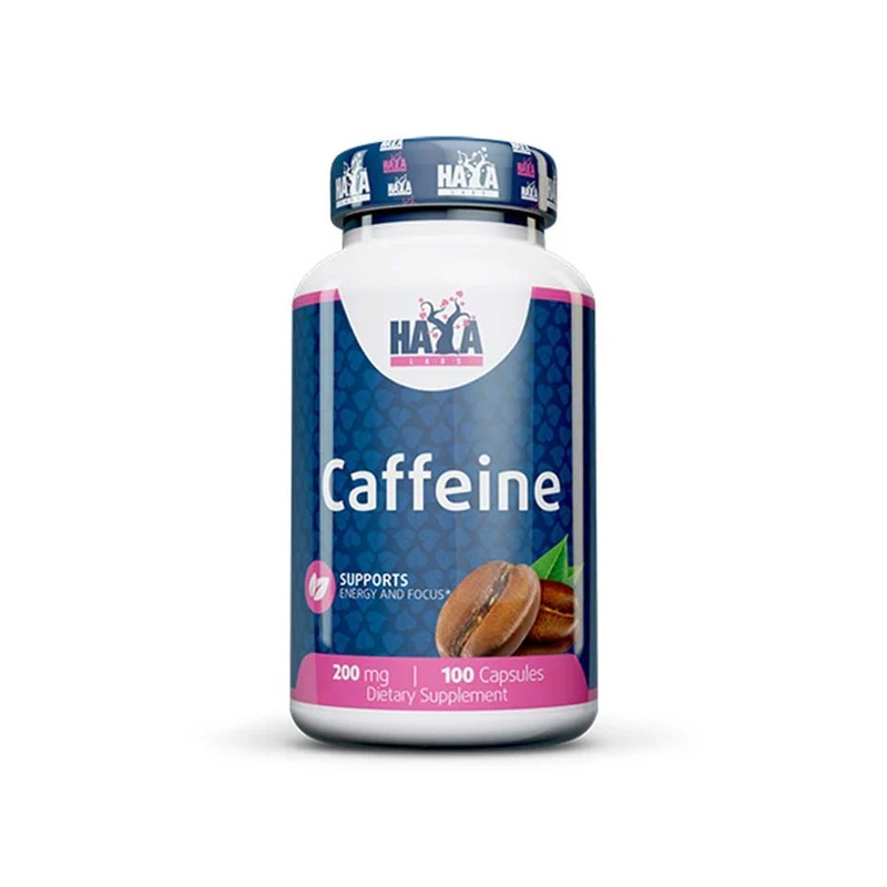 Haya Labs Koffein 200 mg – 100 Kapseln