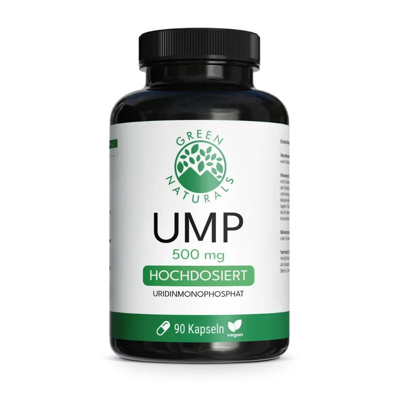 Uridinmonophosphat (UMP) Kapseln - 500 mg aus Fermentation | 90 Kapseln