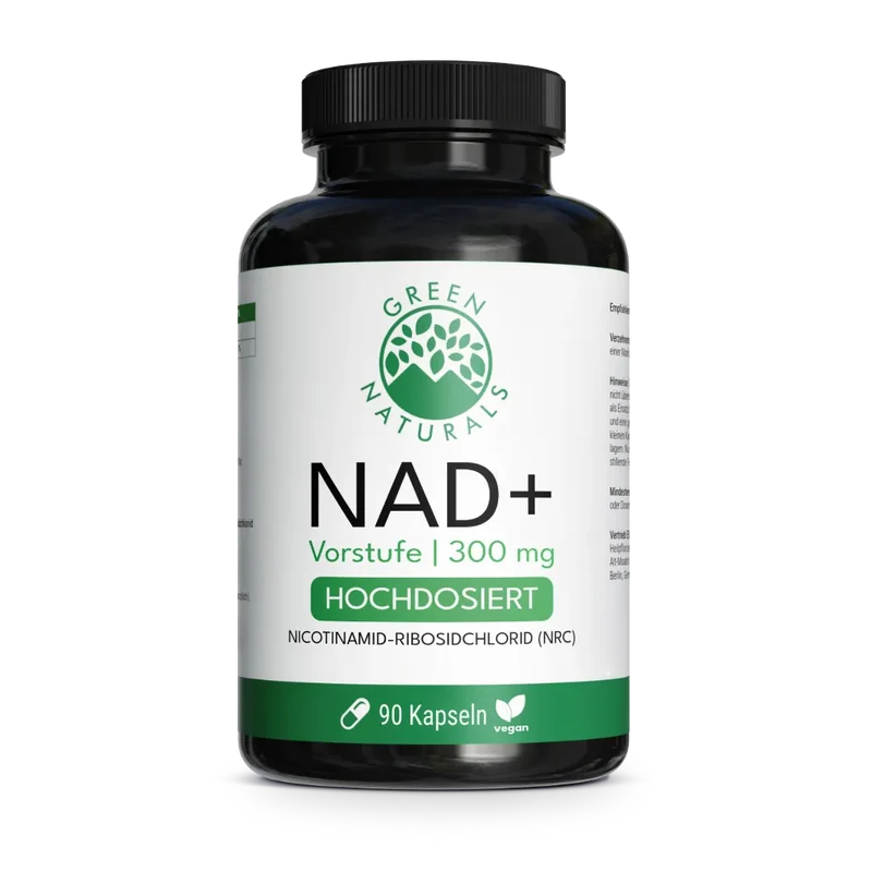 NAD⁺-Vorstufe Nicotinamid Ribosid (NRC) - 300 mg | 90 Kapseln