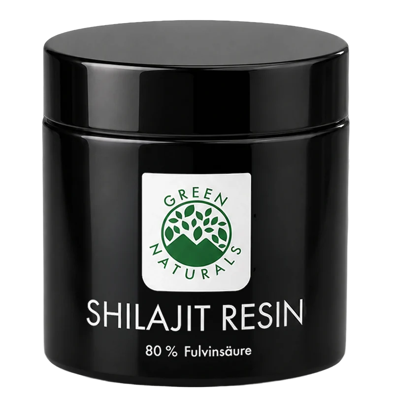 Shilajit Resin - 500 mg Harz mit 80 % Fulvinsäure | 70 g