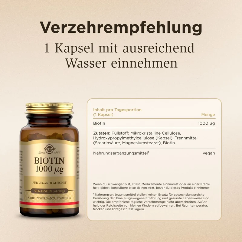 Biotin 1000 µg