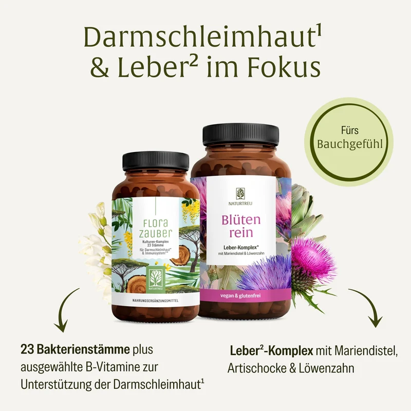 Gutes Bauchgefühl Sparpaket: Florazauber & Blütenrein