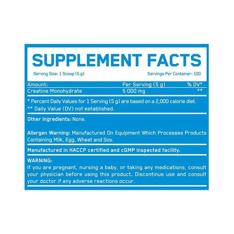 EVERBUILD Creatine Monohydrate 500g (MHD-Ausverkauf)