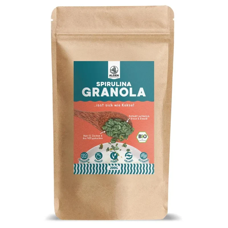 Spirulina Granola Müsli