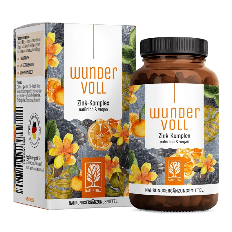 Wundervoll: Zink hochdosiert mit Vitamin C