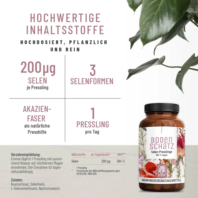 Bodenschatz: Selen-Presslinge