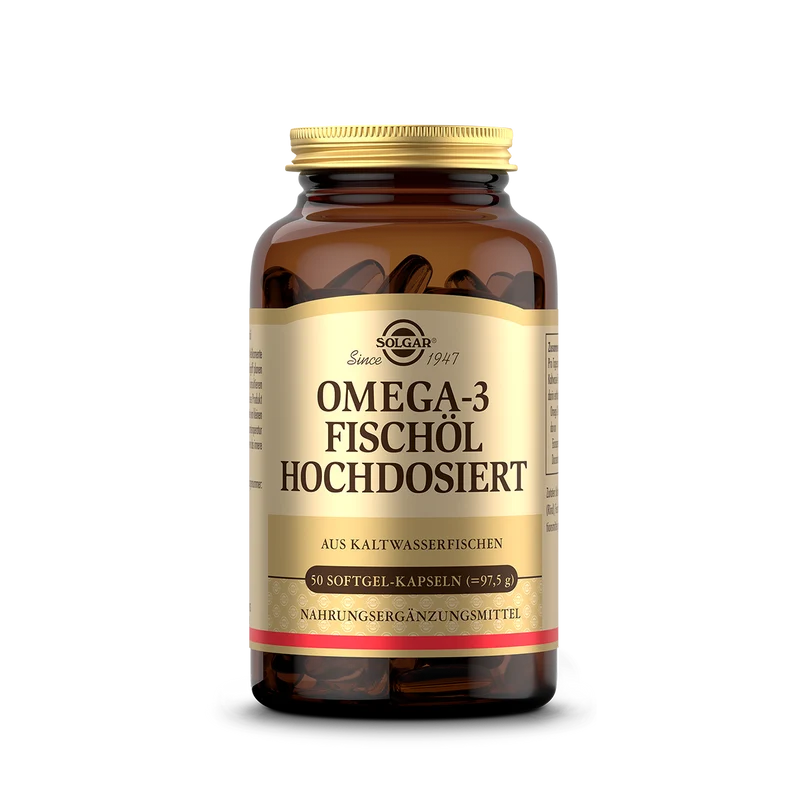 Omega-3 Fischöl - hochdosiert