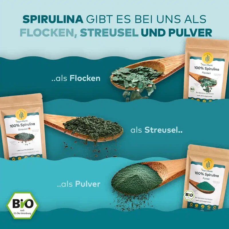 Spirulina Haarkur Set – für 50 Tage