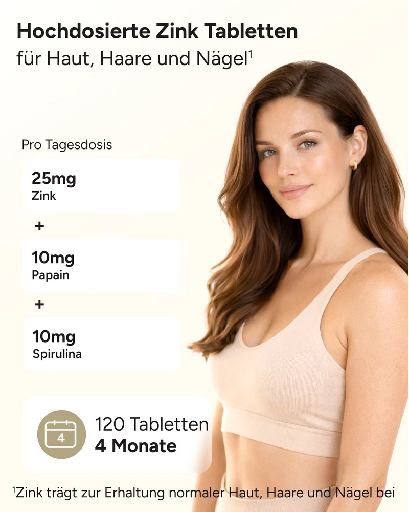 Zink - 25mg pro Tablette