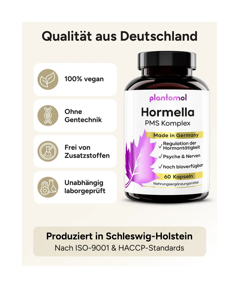 Hormella PMS Komplex - Myo-Inositol, Mönchspfeffer und OPC