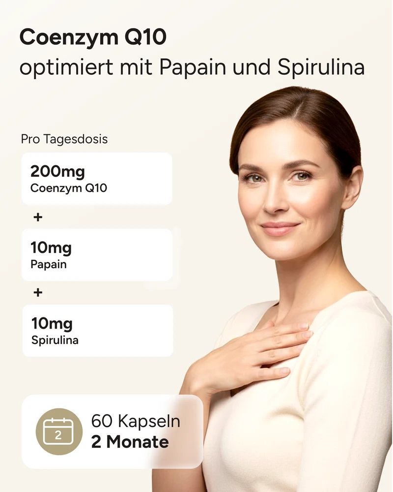 Coenzym Q10 - 200mg pro Kapsel