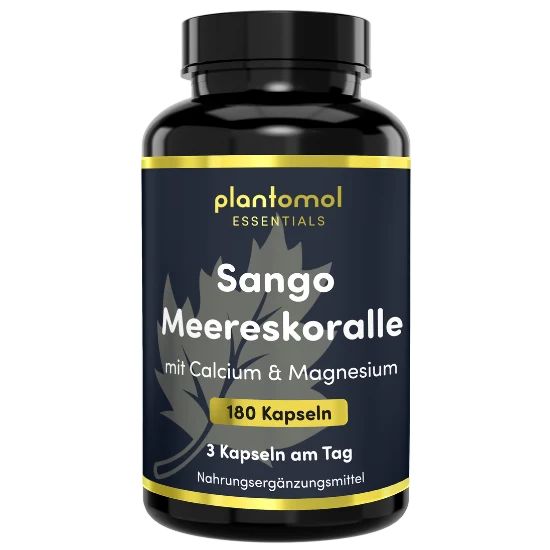 Sango Meereskoralle - mit 660mg Calcium & 330mg Magnesium pro Tag