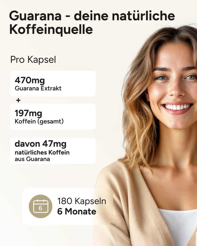 Guarana - mit Koffein