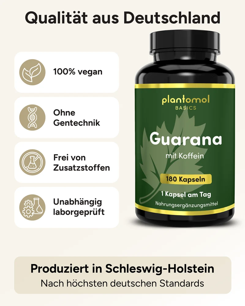 Guarana - mit Koffein