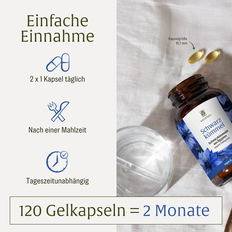Schwarzkümmel: Schwarzkümmelöl aus Ägypten