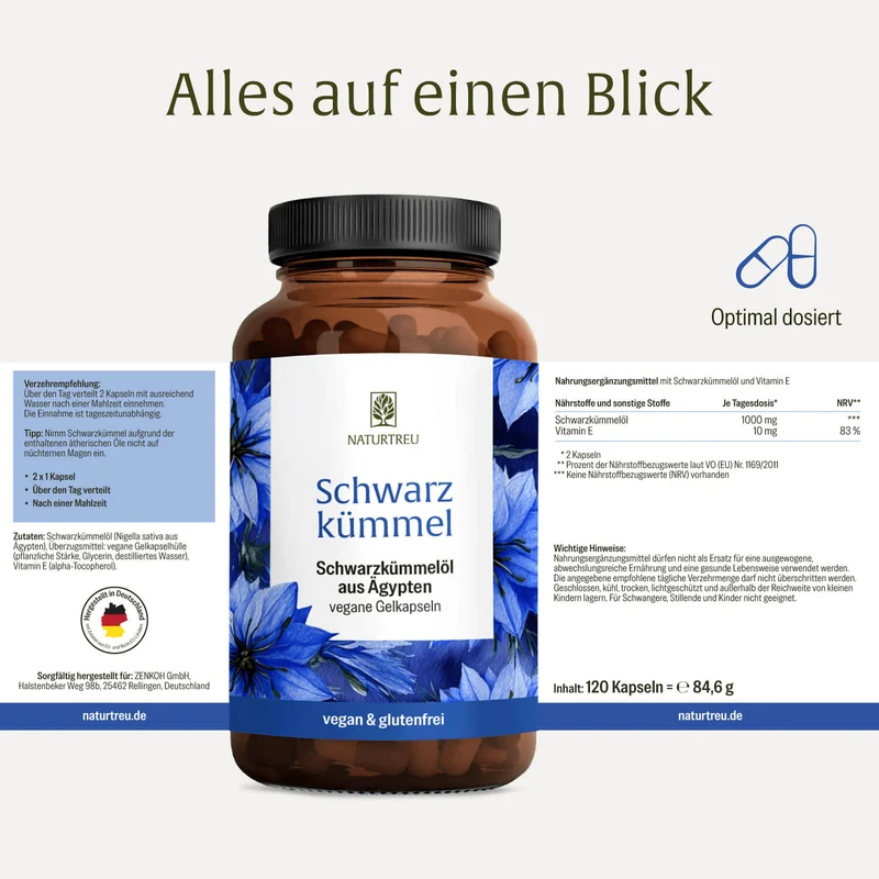 Frühlingsbegleiter Sparpaket: Schwarzkümmel & Blütezeit