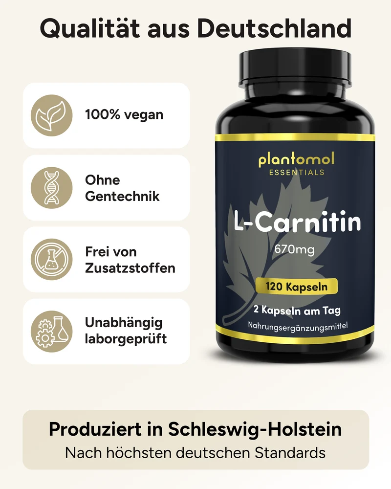 L-Carnitin - 670mg pro Tag