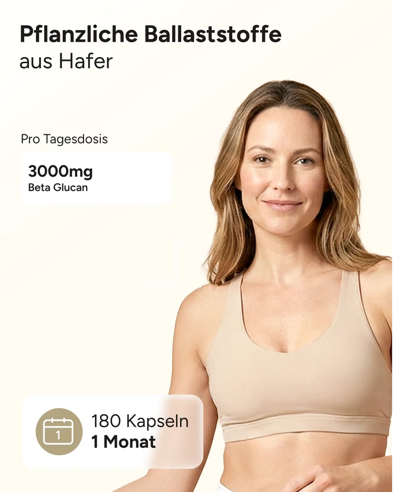 Beta Glucan - 3000mg pro Tag
