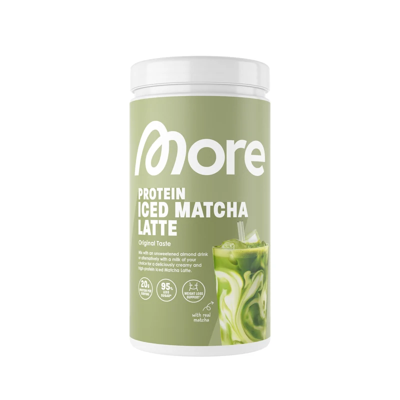 More Protein Iced Matcha Latte 500g, Original