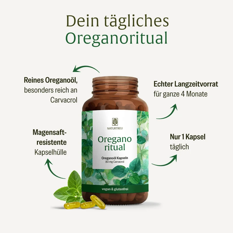 Oreganoritual: Oregano Öl Kapseln
