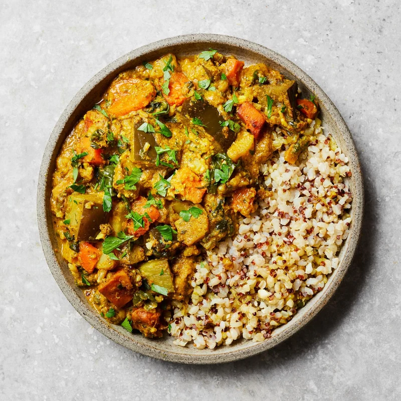 Vegetable Korma (Mediterranean)