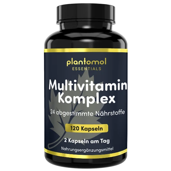 Multivitamin Komplex - 13 Vitamine, 7 Mineralien, Cholin & Inositol