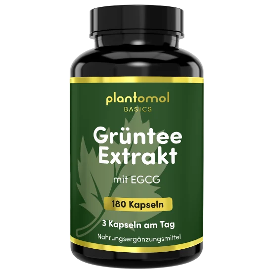 Grüner Tee Extrakt - 472,5mg pro Tag