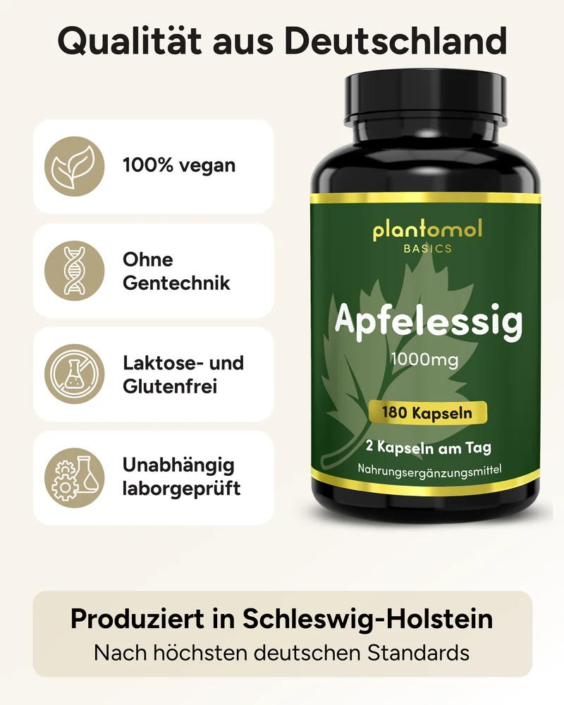 Apfelessig - 1000mg pro Tag
