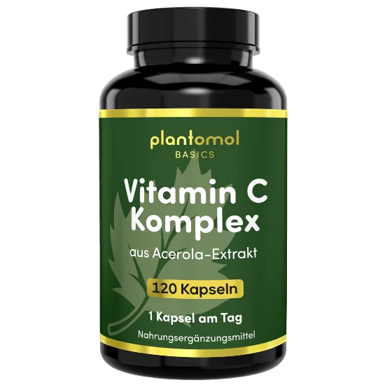 Vitamin C - 162,5mg pro Kapsel aus Acerola-Extrakt