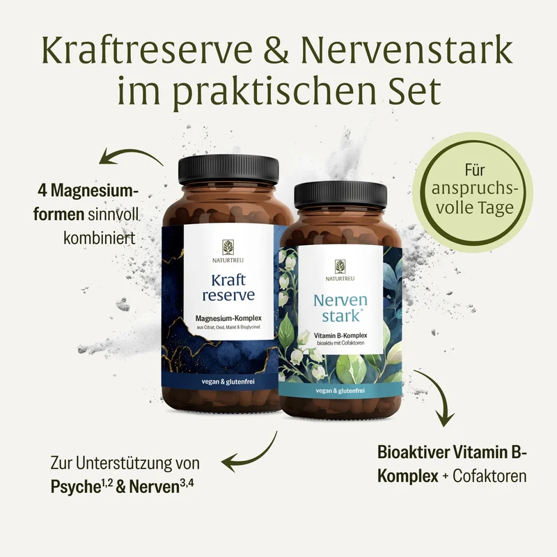 Starke Nerven Sparpaket: Kraftreserve & Nervenstark