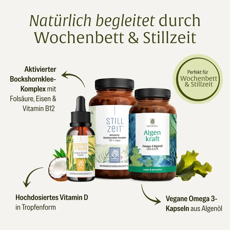 Stillzeit Sparpaket: Sonnenfreund, Stillzeit & Algenkraft