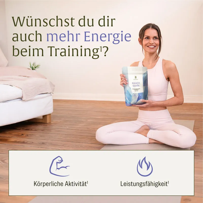 Kreatinquelle: Kreatin Monohydrat mit 200 Mesh