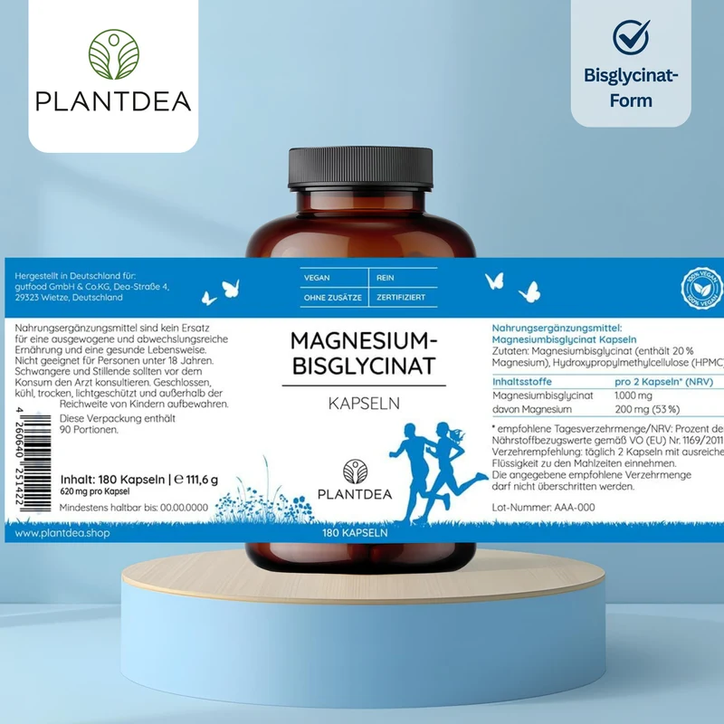 Magnesiumbisglycinat Kapseln