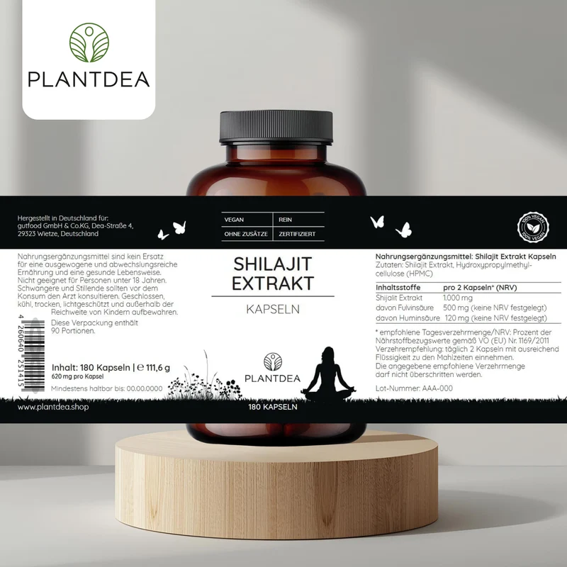 Shilajit Extrakt Kapseln