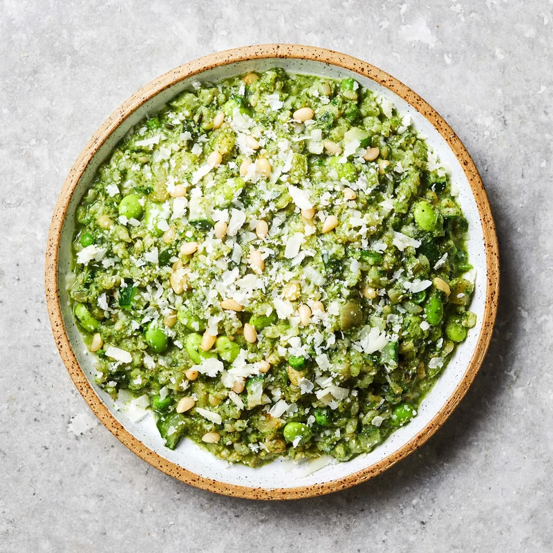 Field Green Risotto (Low FODMAP)