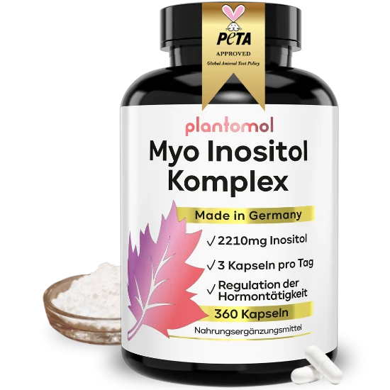 Myo-Inositol Komplex - mit D-Chiro-Inositol, Vitaminen und Chrom