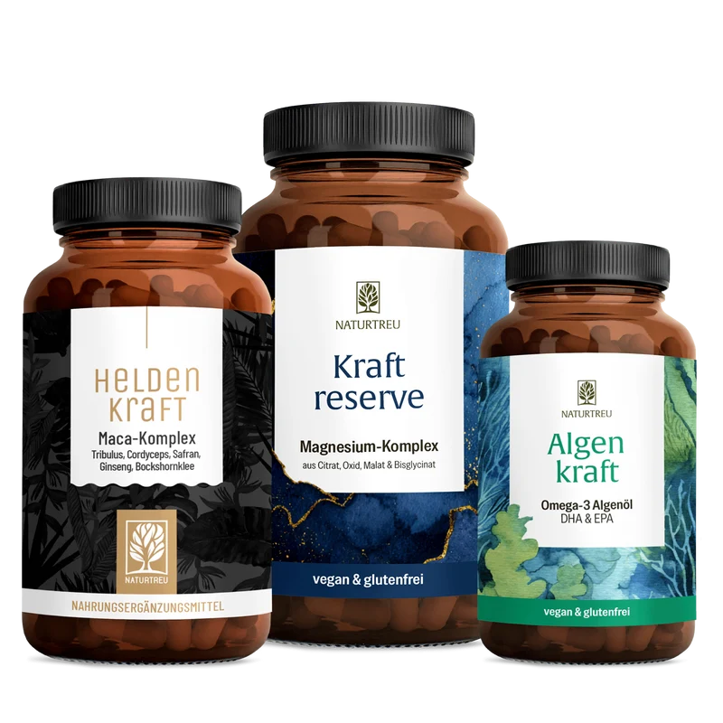 Alltagsheld Sparpaket: Heldenkraft, Kraftreserve & Algenkraft