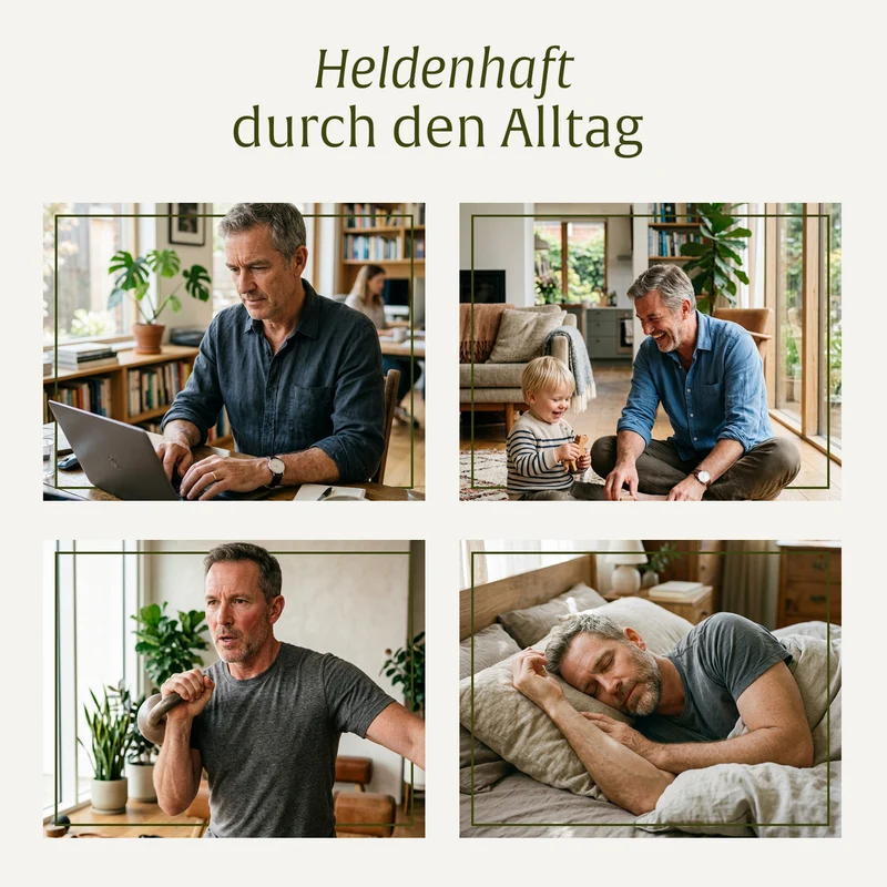 Alltagsheld Sparpaket: Heldenkraft, Kraftreserve & Algenkraft