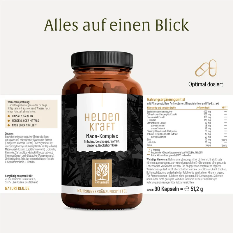 Alltagsheld Sparpaket: Heldenkraft, Kraftreserve & Algenkraft