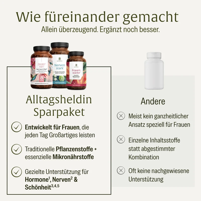 Alltagsheldin Sparpaket: Zauberhaft, Nervenstark & Frauenstärke