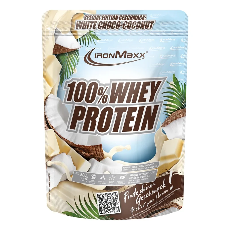 IronMaxx 100% Whey Protein 500g Beutel