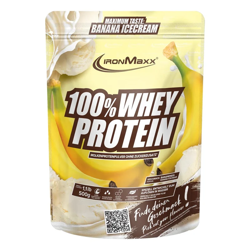 IronMaxx 100% Whey Protein 500g Beutel